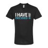 Unisex Poly-Rich V-Neck T-Shirt Thumbnail