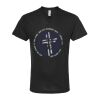 Unisex Poly-Rich V-Neck T-Shirt Thumbnail