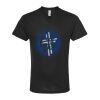 Unisex Poly-Rich V-Neck T-Shirt Thumbnail