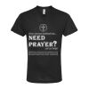 Unisex Poly-Rich V-Neck T-Shirt Thumbnail