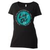 Women's Poly-Rich Scoop Neck T-Shirt Thumbnail