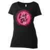 Women's Poly-Rich Scoop Neck T-Shirt Thumbnail