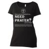 Women's Poly-Rich Scoop Neck T-Shirt Thumbnail