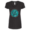Women's Poly-Rich V-Neck T-Shirt Thumbnail