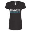 Women's Poly-Rich V-Neck T-Shirt Thumbnail